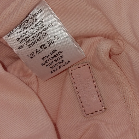 Urban outfitters mini classic canvas backpack blush pink main image 5